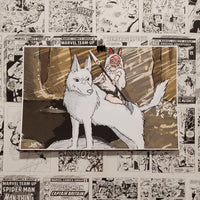 Princesa Mononoke Película del Estudio Ghibli | Póster Coleccionista | Kool Things detalle 1