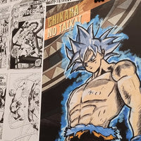 Goku Ultrainstinto del Anime Dragon Ball | Póster Coleccionista | Kool Things detalle 2