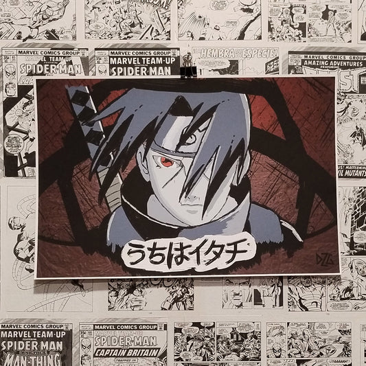 Póster Itachi del Anime Naruto - Frontal
