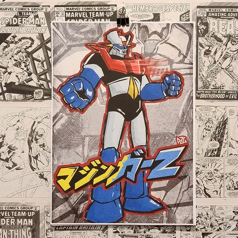 Anime Mazinger Z | Póster Coleccionista | Kool Things - Póster Exclusivo Kool Things