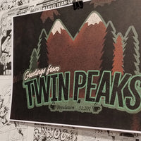 Twin Peaks Serie de David Lynch | Póster Coleccionista | Kool Things detalle 2