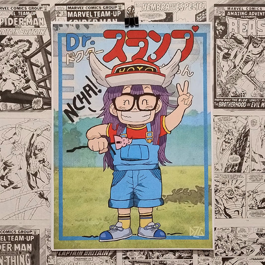 Póster Arale Norimaki Anime Dr Slump   - Frontal
