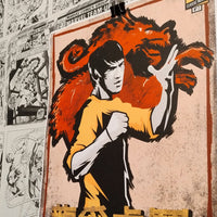 Bruce Lee | Póster Coleccionista | Kool Things detalle 2