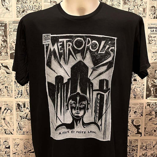 Camiseta Metropolis | Cine Clásico | Mujer - Hombre Frontal