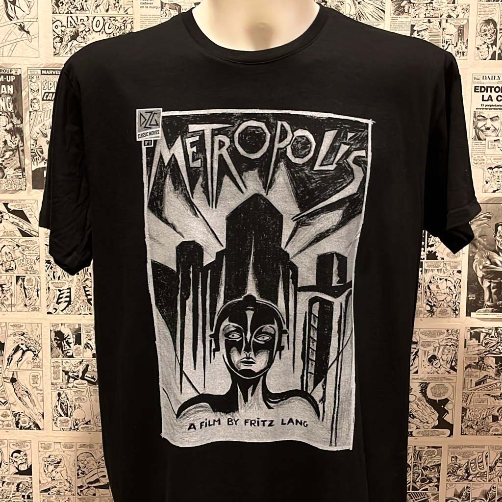 Camiseta Metropolis | Cine Clásico | Hombre - Hombre Frontal