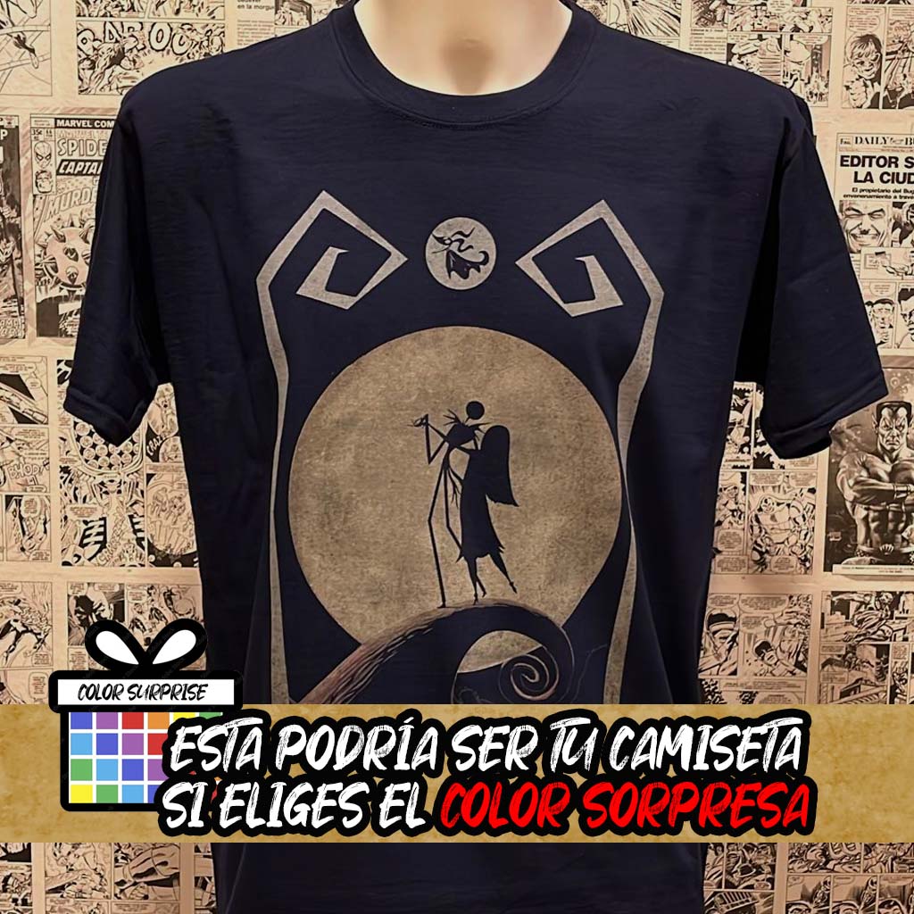 Camiseta de la Película Pesadilla antes de Navidad