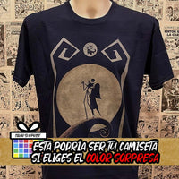 Camiseta Jack Sally | Película Pesadilla Antes de Navidad | Mujer