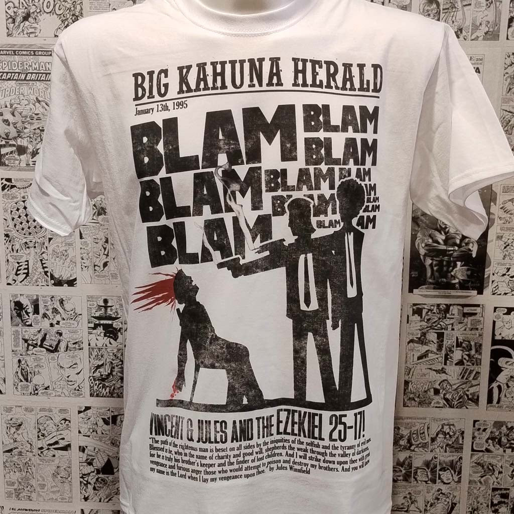 Camiseta Balm Blam | Película Pulp Fiction | Infantil - Vista Frontal