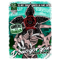 Camiseta Demogorgon | Serie Stranger Things | Mujer - Vista Frontal