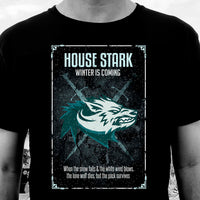 Camiseta Casa Stark | Serie Juego de Tronos | Infantil - Vista Frontal