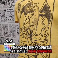 Camiseta Evoluciones Iniciales Pokèmon | Infantil - Detrás Detalle