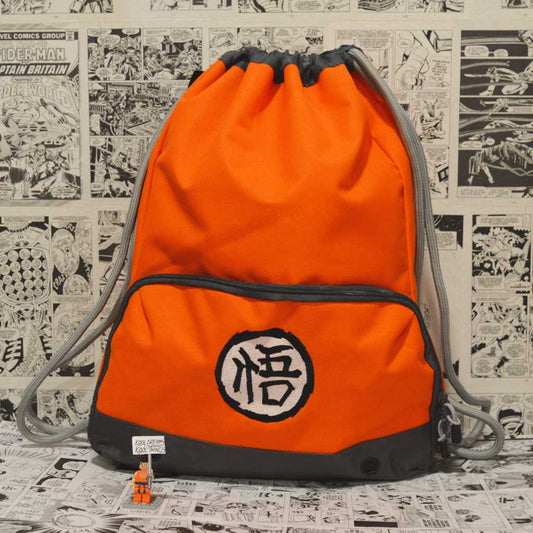 mochila del kanji de goku del anime dragonball