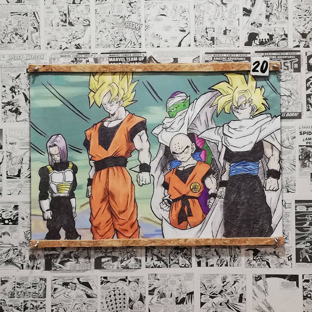 Poster del anime Dragonball Z