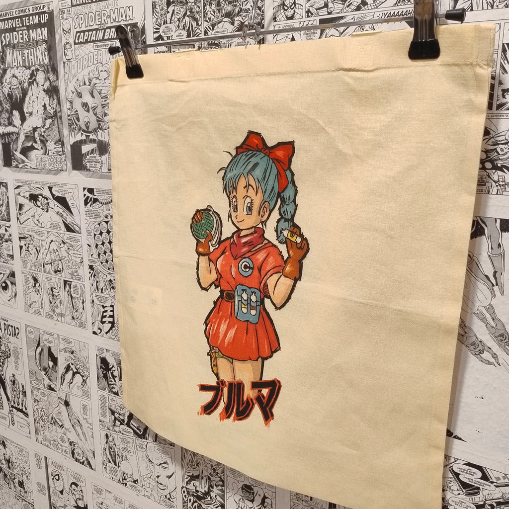 Tote de Bulma | Anime Dragon Ball - Vista lateral