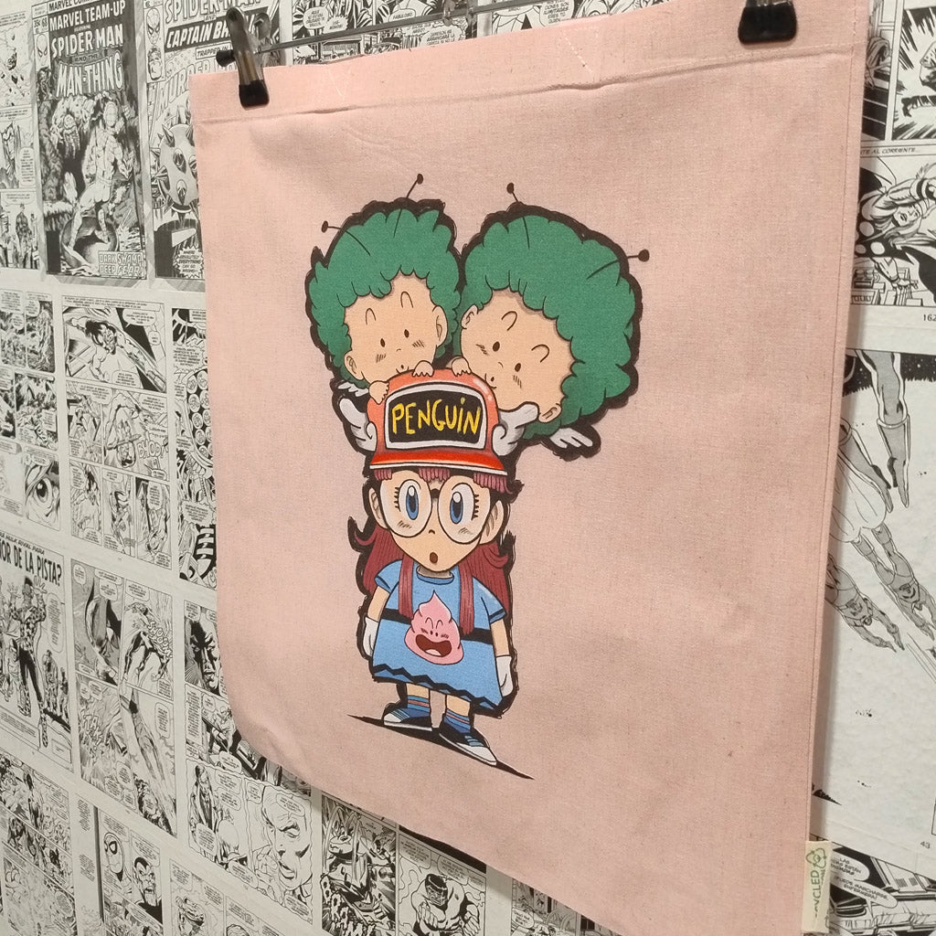 Tote Arale Gatchans | Anime Dr Slump - Vista lateral