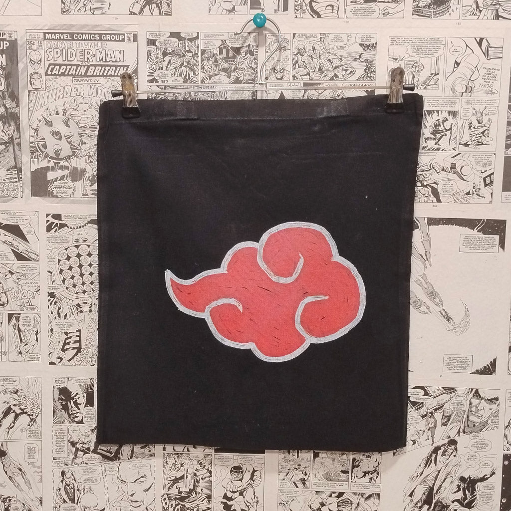 Tote Nube Akatsuki | Anime Naruto - Vista frontal
