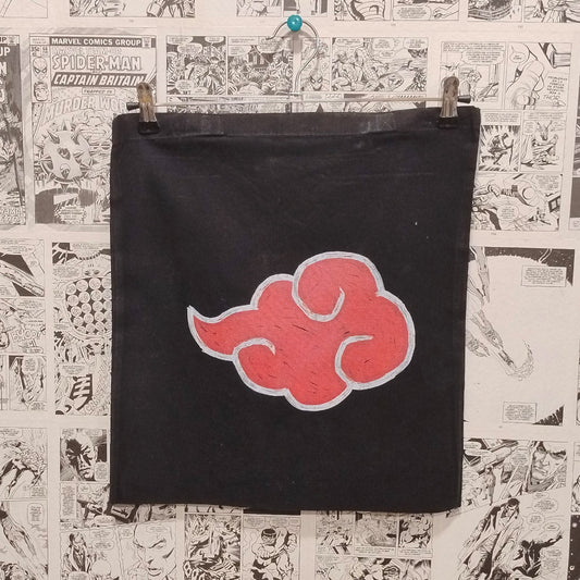 Tote Nube Akatsuki | Anime Naruto - Vista frontal