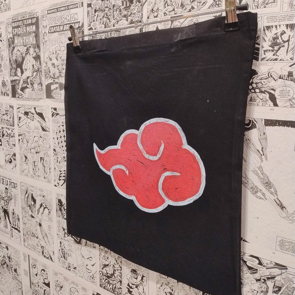Tote Nube Akatsuki | Anime Naruto - Vista lateral