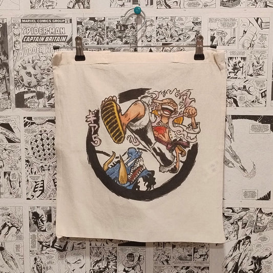 Tote de Luffy Gear 5 | Anime One Piece - Vista frontal