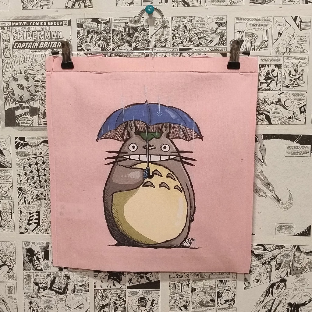 Tote Totoro en la Lluvia | Cine Studio Ghibli - Vista frontal