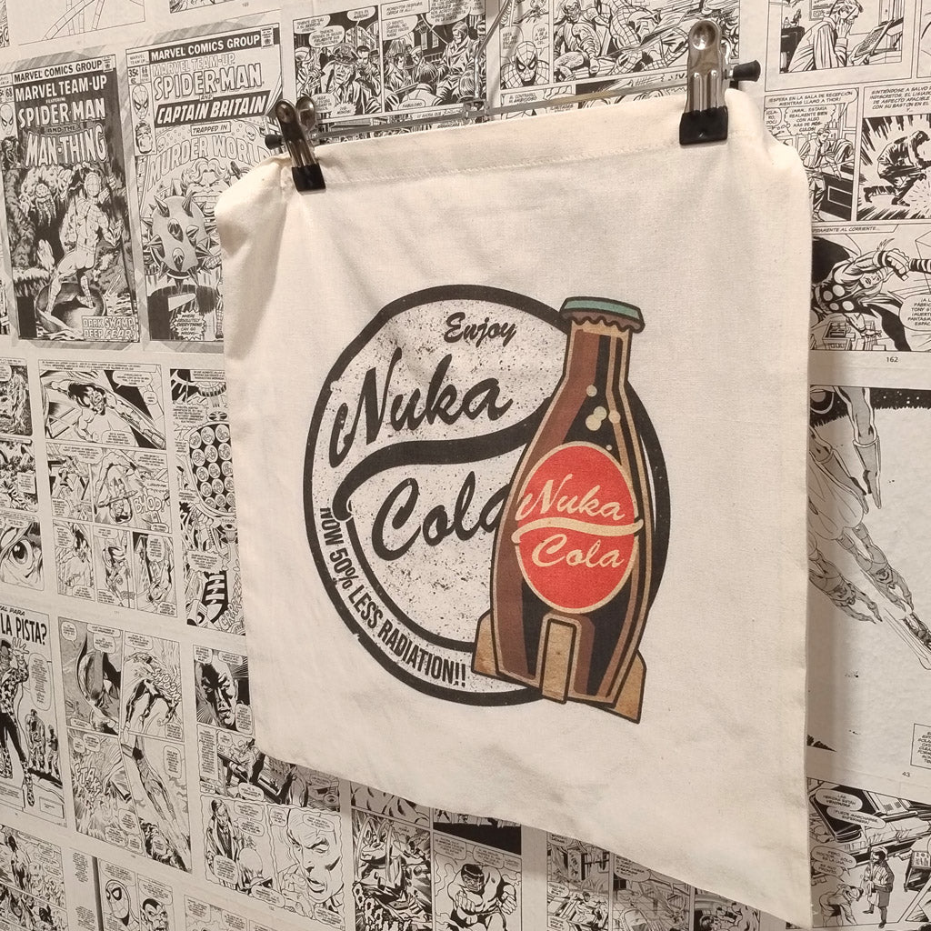 Tote de Nuka-Cola | Videojuego Fallout - Vista lateral