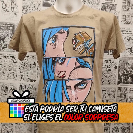 Camiseta de Jinx | Serie Arcane | Mujer