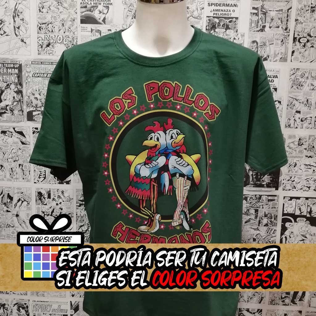 Camiseta Los Pollos Hermanos de la Serie Breaking Bad Kool