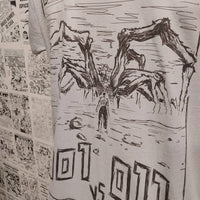 Camiseta Once contra Uno Serie Stranger Things | Mujer - Detrás Detalle