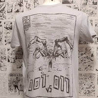 Camiseta Once contra Uno Serie Stranger Things | Mujer - Frontal Detrás