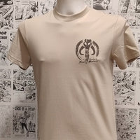 Camiseta Mando y Baby Yoda Serie TV Mandaloriano | Mujer - Frontal Delante