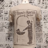 Camiseta Mando y Baby Yoda Serie TV Mandaloriano | Mujer - Frontal Detrás