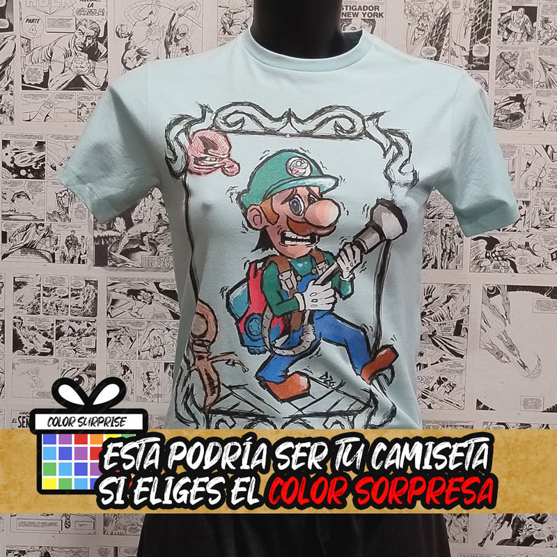 Camiseta Luigi's Mansion | Videojuegos | Mujer