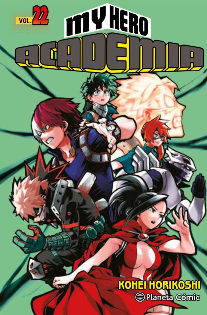 MNG-My Hero Academia 22