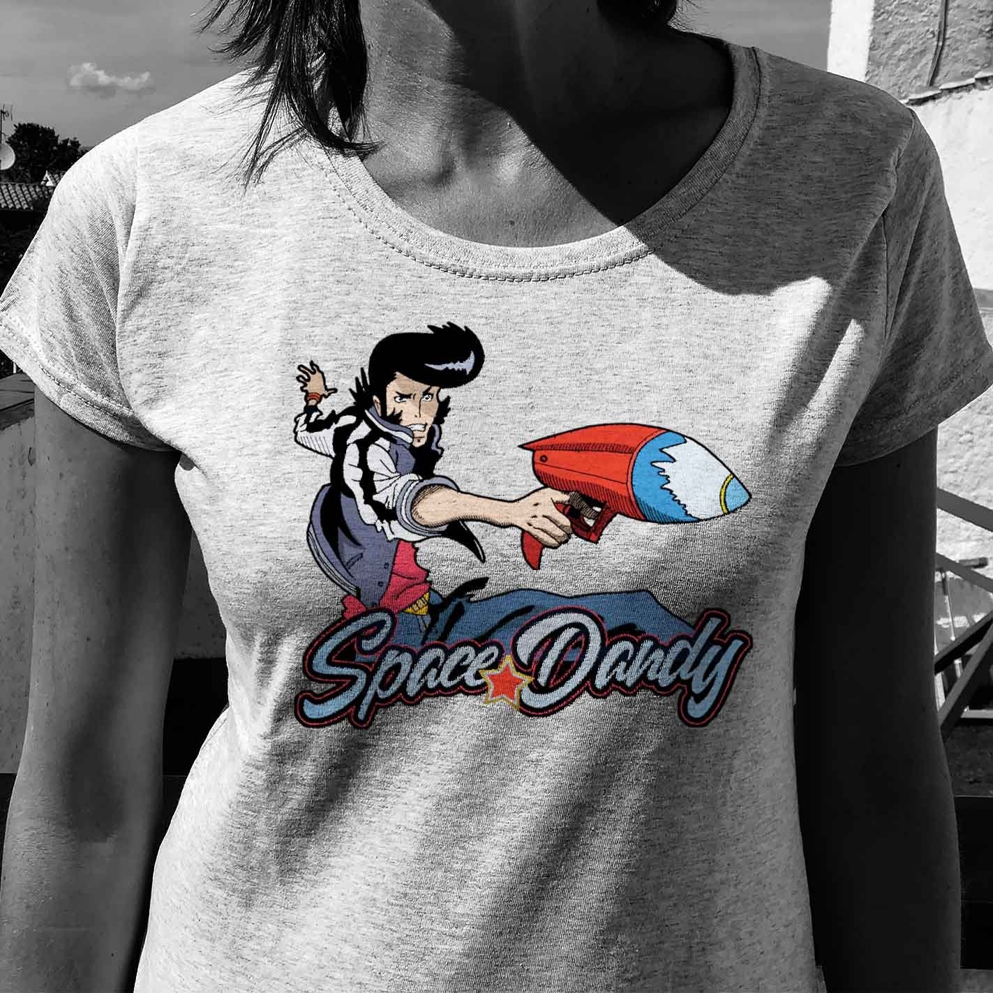 Camiseta del gran Dandy! de la serie Space Dandy.