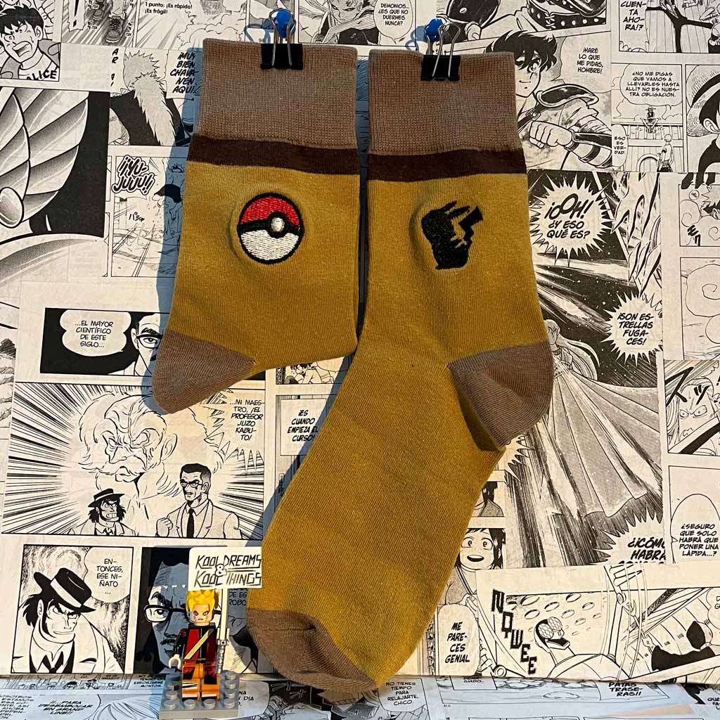 Calcetines de la Talla 38-44 del Videojuego de Pokémon