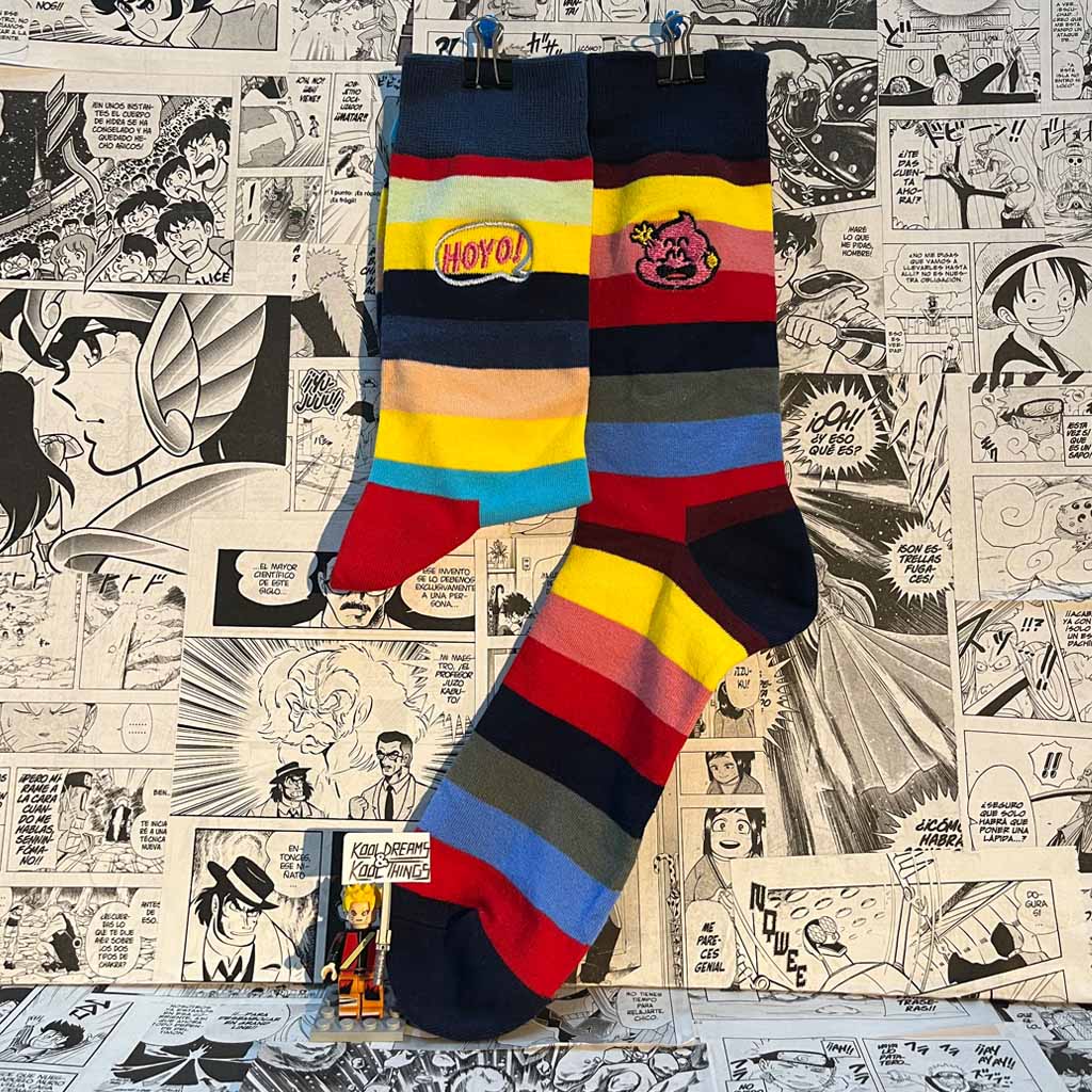 Calcetines de la Talla 39-45 de la Caca del Anime Dr.Slump