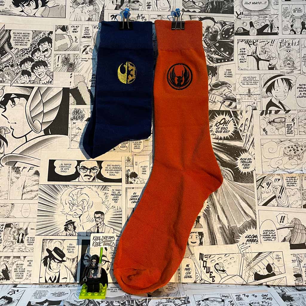 Calcetines de la Talla 39-45 de los Logos de Star Wars