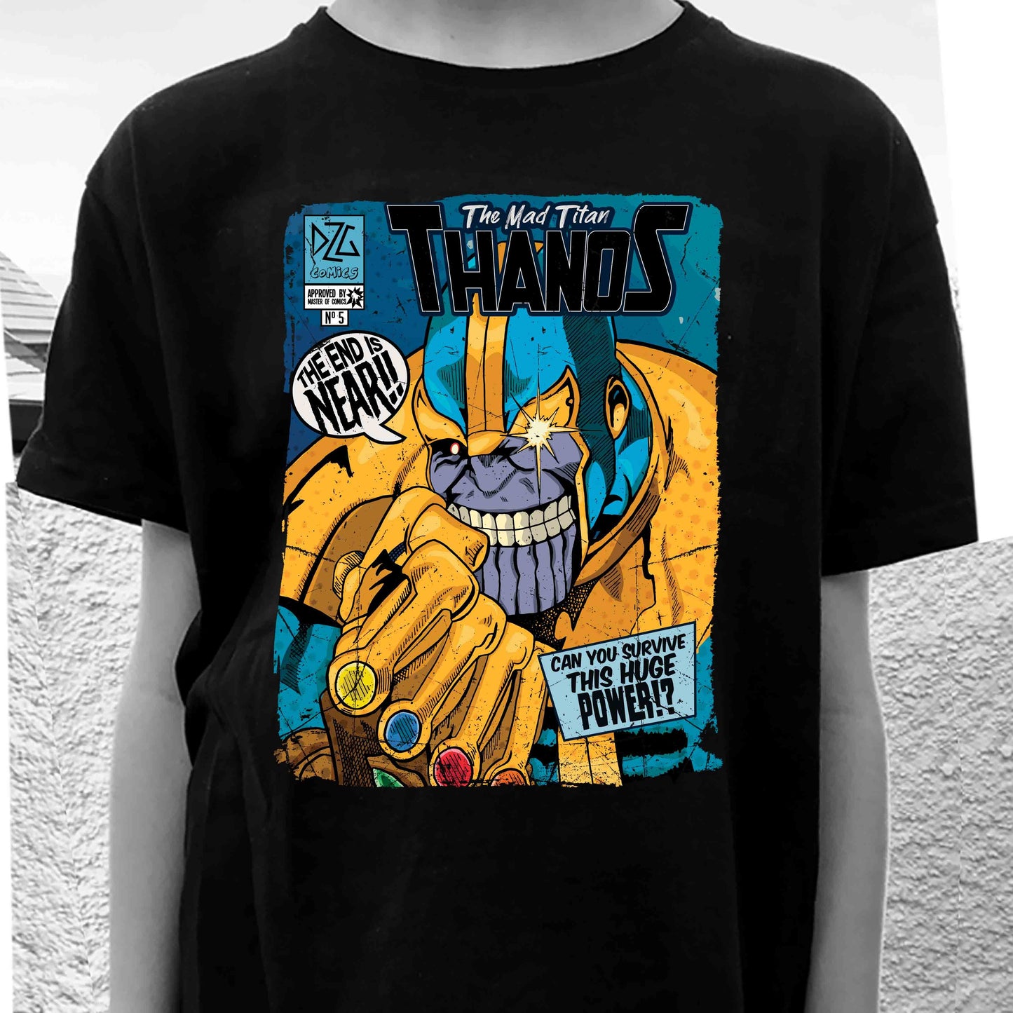 Camiseta Thanos del Cómic Marvel