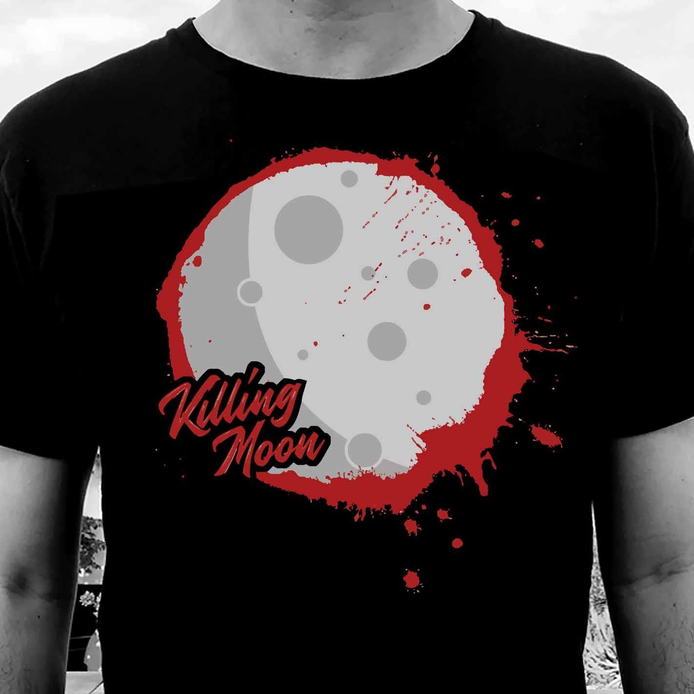 Camiseta Killing Moon del Grupo de Música Echo & the Bunnymen