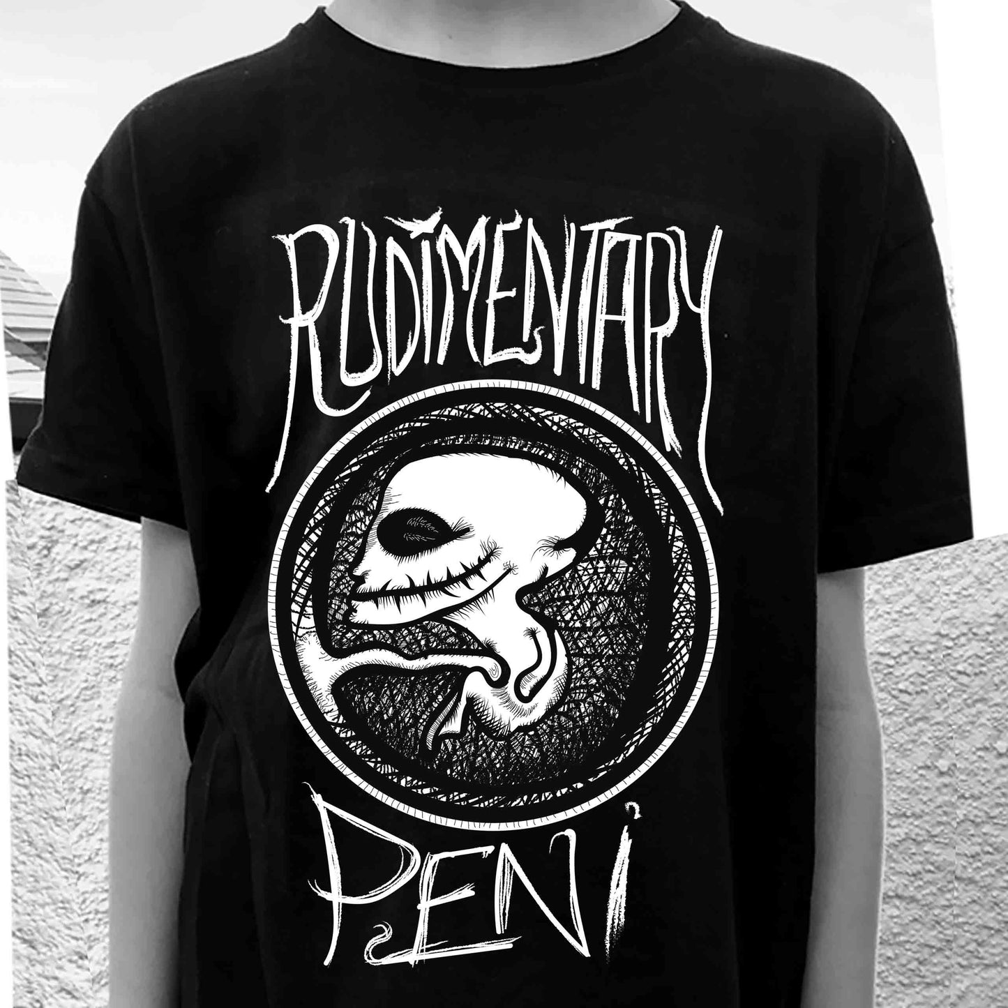 Camiseta del grupo de Música Rudimentary Peni